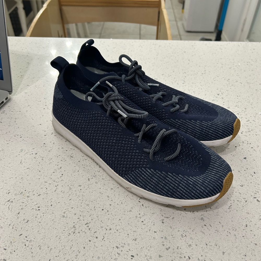 Native Mercury 12 Navy Blue Men's Athletic Shoes